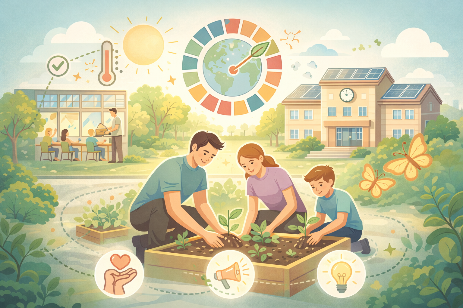 Ilustración proyecto Respira Vila-real